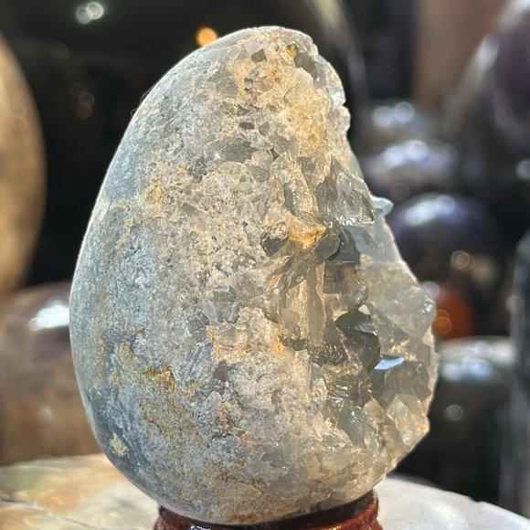 Celestite Crystal Egg Cluster! - Picture 5 of 9